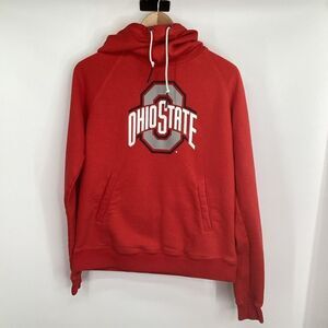 Mens Nike Ohio State‎ Buckeyes Scuba Hoodie Medium Red